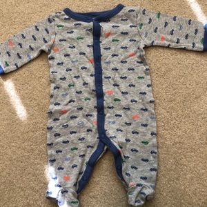 Long sleeve car footies